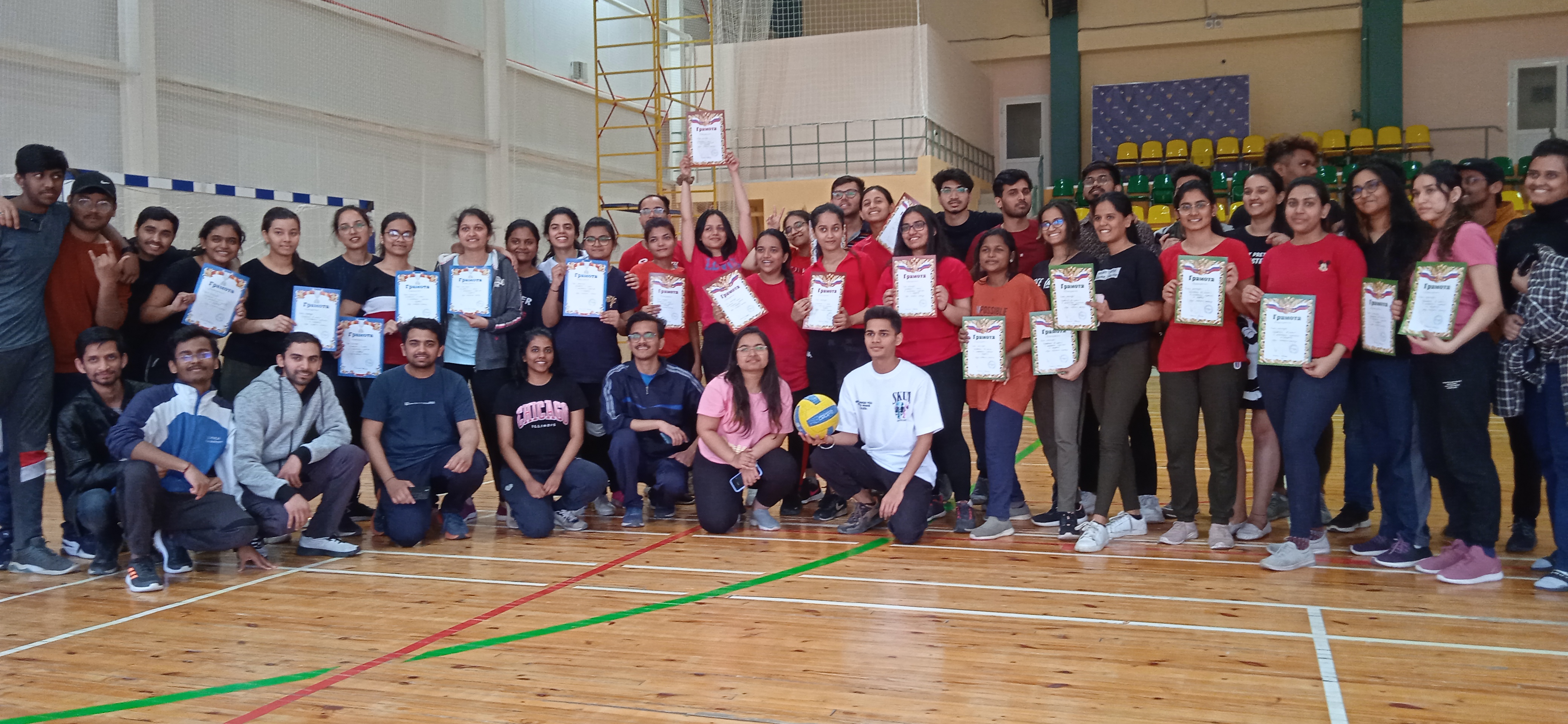 На базе «РИТМ» прошел межрегиональный турнир по гандболу среди женских команд иностранных студентов